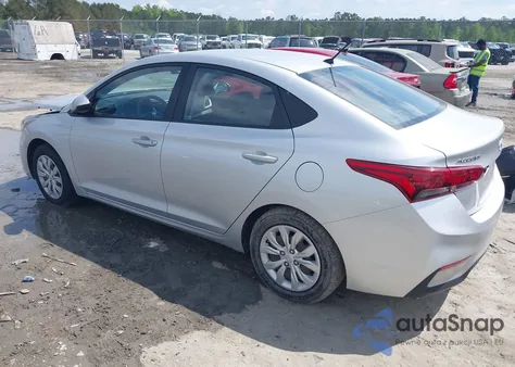 2020 Hyundai Accent Se из США, поврежденный, VIN 3KPC24A6XLE107876